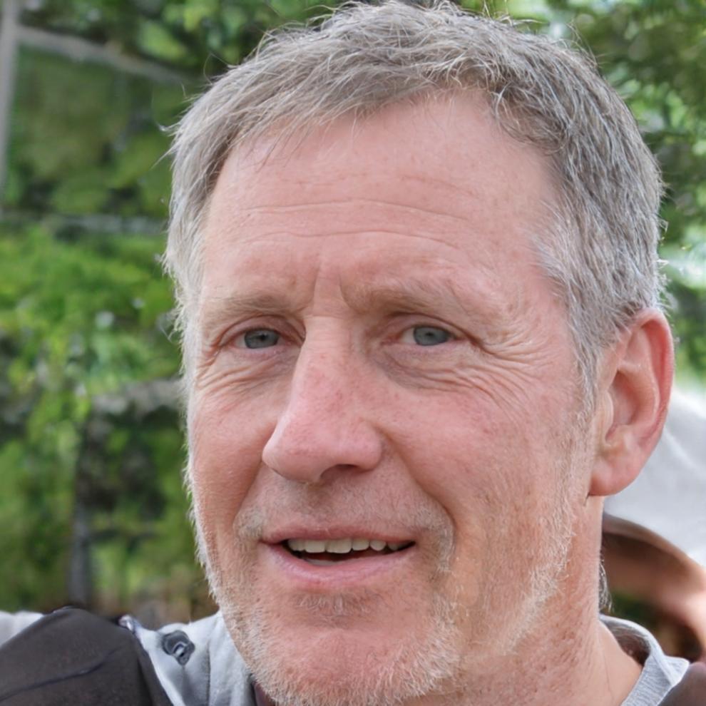 Portrait of community member Desmond Kray